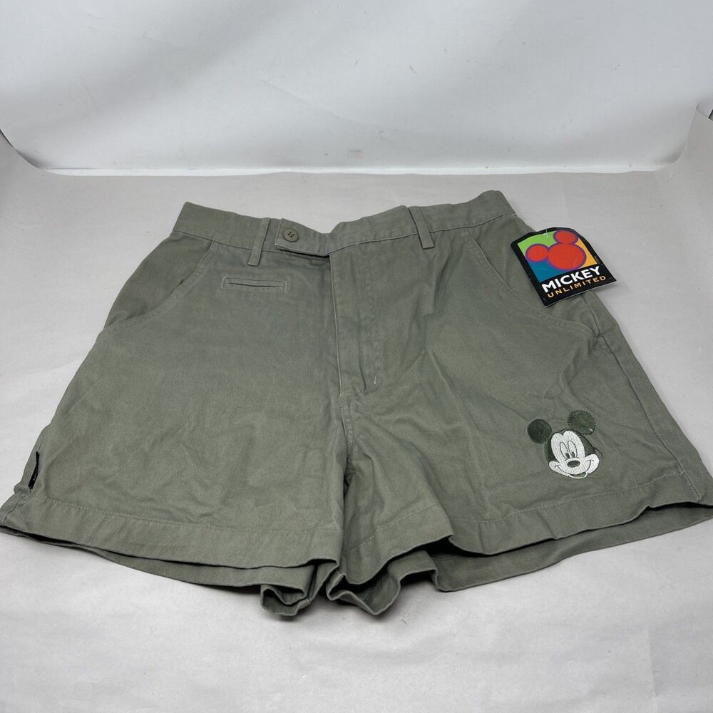 Mickey Unlimited Jerry Leigh Girls Shorts Size 13/14 Youth Sage Green New w/Tag